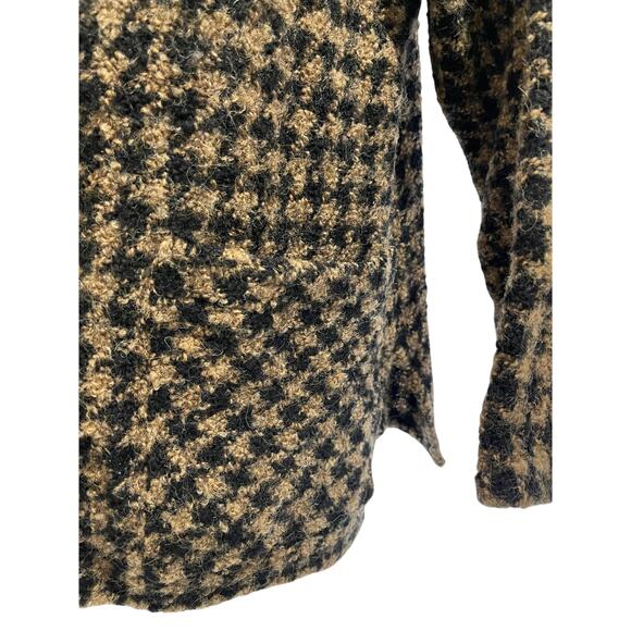 Vintage Weave of The Irish - 90% Wool - Brown & Black Herringbone Jacket - Picture 6 of 8